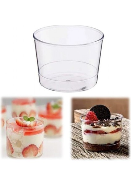 Silindir Tatlı Kabı 180 Ml 30'Lu