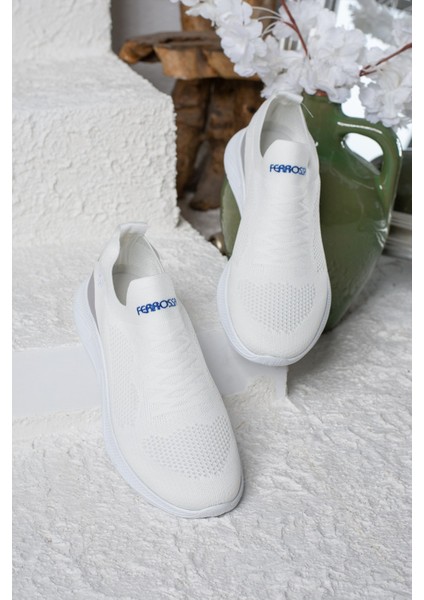 Allyup Günlük Unisex Sneaker Slip-On Nefes Alabilen Hafif Yürüyüş Bağcıksız Esnek Spor Ayakkabı 041F