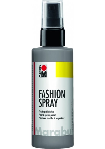 Fashion Sprey Kumaş Boyası 100 Ml. Gri