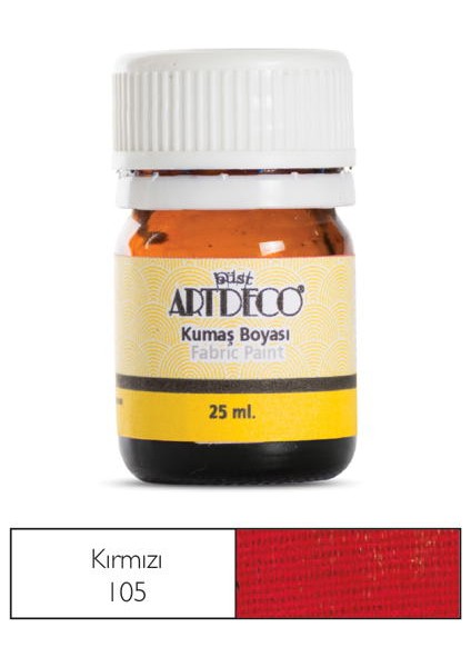 Kumaş Boyası 105 Kırmızı