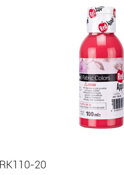 Kumas Boyası 100 ml Pembe RK110-20