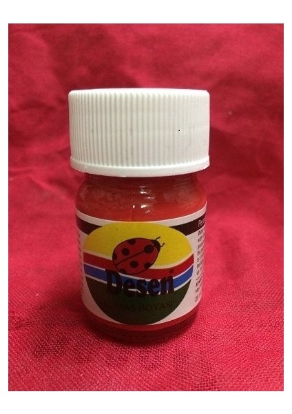 Turuncu Kumaş Boyası 25 ml