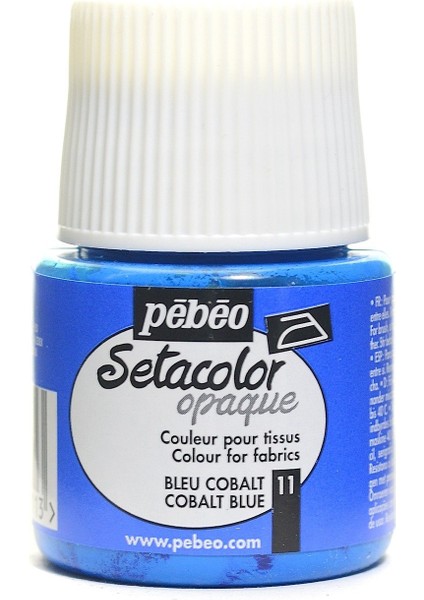 Setacolor Opak Kumaş Boyası 45ML 11 Cobalt Blue