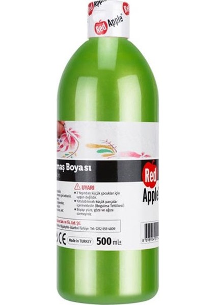 Metalik Kumaş Boyası 500 Ml. M.yeşil