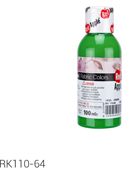 Kumaş Boyası 100 gr Neon Yeşil