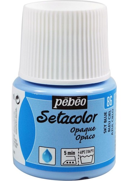 Setacolor Opak Kumaş Boyası 45ML 86 Sky Blue
