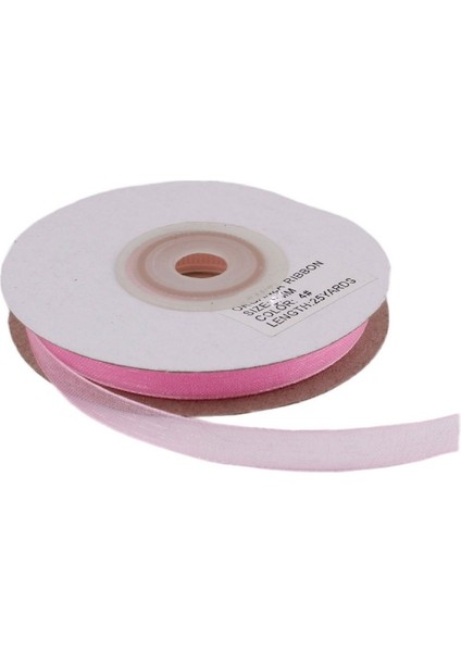Organze Kurdele 20 mm - 22 Metre Pembe