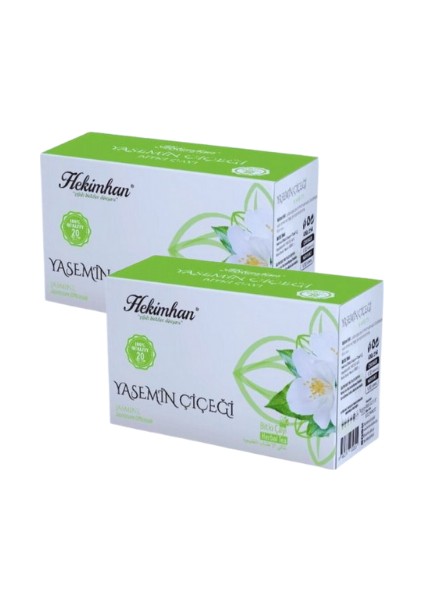Yasemin Çayı 2 Paket 20 x 2'li Süzen Poşet