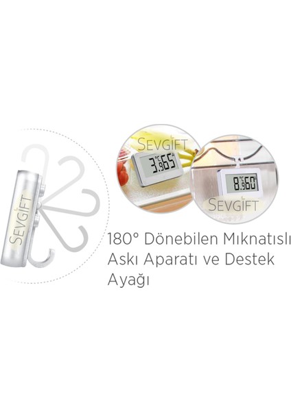 St 3000 Mini Buzdolabı Sıcaklık ve Nem Ölçer