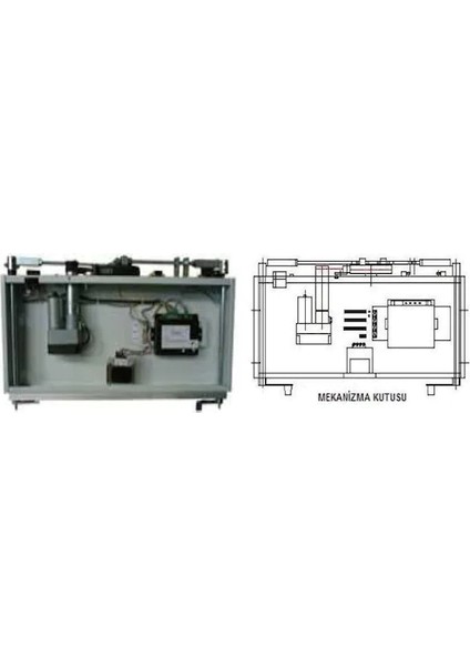 Çanak Motoru Te 018 - Asansör Kabin Kapı Motoru Enkoderli Çapı 35.99MM