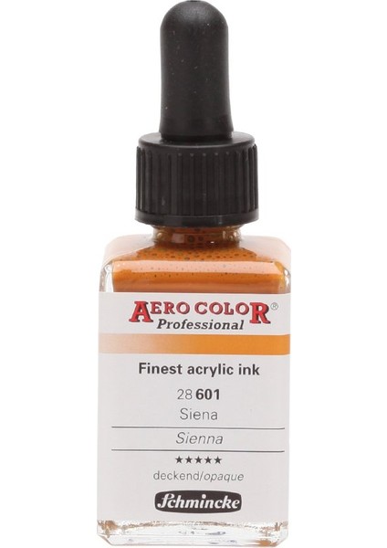 Aero Color Airbrush Akrilik Mürekkep 28 ml 601 Sienna