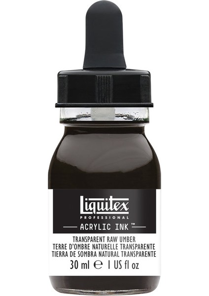 Akrilik Mürekkep 30 ml Transparent Raw Umber