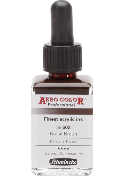Aero Color Airbrush Akrilik Mürekkep 28 ml 602 Brown Brazil