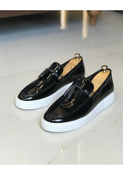 Içi Naturel Deri Rugan Erkek Ayakkabı Siyah T9637 fiyatları