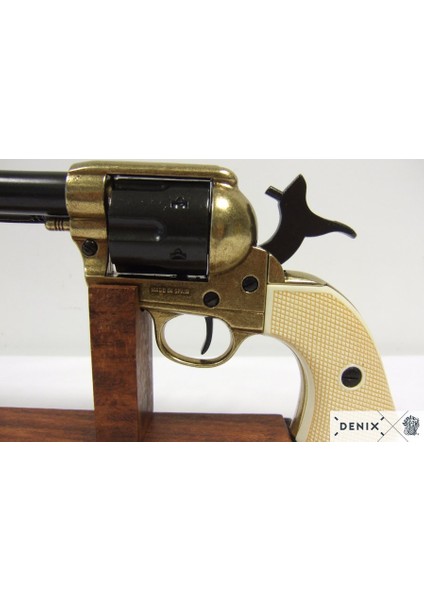 Koleksiyon Grubu-Cal.45 Peacemaker Revolver 12", Usa 1873-JDNX5303-ORIJINALDEN Ilham Alan Tasarım