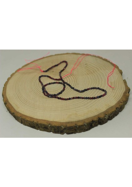 Yakut & Safir Taşı Karışık Yarım Dizi 2mm (17CM Uzunluğundadır)