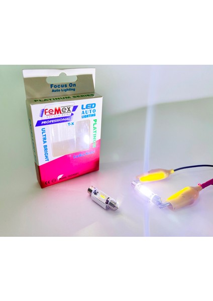 Platinum 39MM Sofit LED Ampul Csp Chipset Aktif Canbus