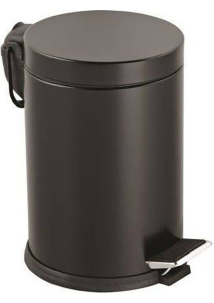 Metal 12 Litre Pedallı Çöp Kovası Siyah fiyatları