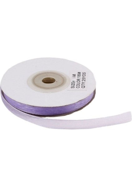 Organze Kurdele 6 mm - 22 Metre Lila