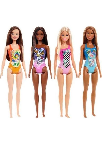DWJ99 Barbie Tatilde Bebekleri