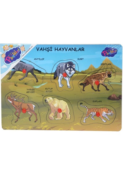 ONY-328 329 Onyıl, Ahşap Tutmalı Vahşi Hayvanlar