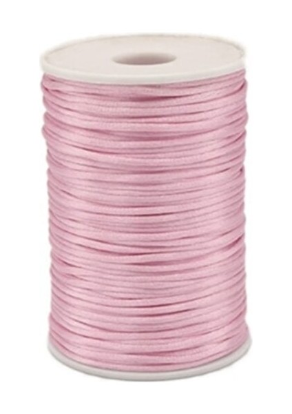 Kurdele Floş Ip Sıçan Kuyruğu 100 Yarda Pembe