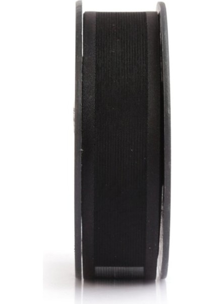 Saten Kenarlı Organze Kurdele SIYAH2,5CMX25MT