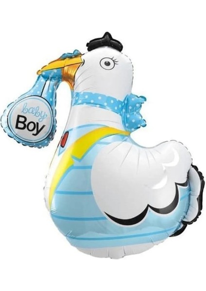 Cinsiyet Belirleme Balonu Cinsiyet partisi baby boy Tavuk Mavi Folyo Balon
