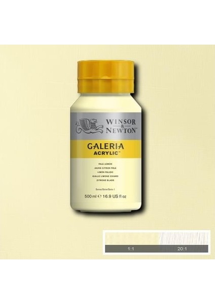 Galeria Akrilik Boya 500ML. 434 Pale Lemon