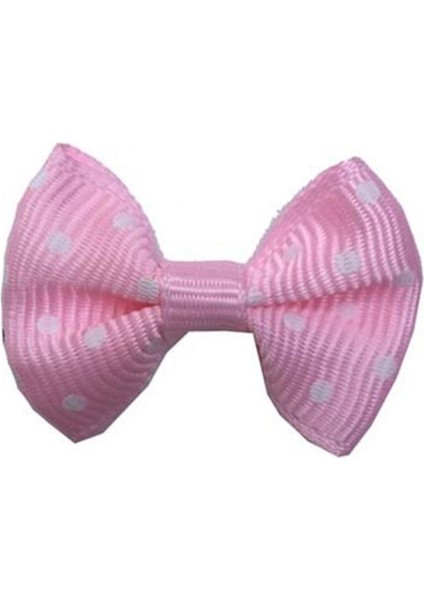 Fiyonk Hazır Papyon Puanlı 2.5 cm - 100'LÜ Pembe