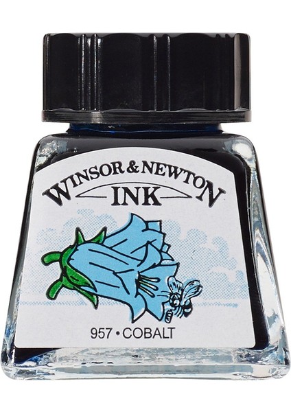 Drawing Ink Çini Mürekkebi 14ML 176 Cobalt