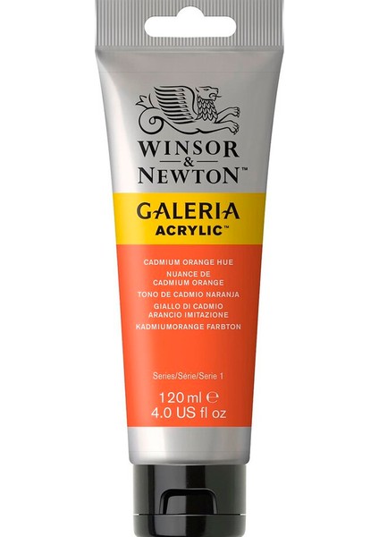 Galeria Akrilik Boya 120 Ml. 090 Cadmium Orange Hue