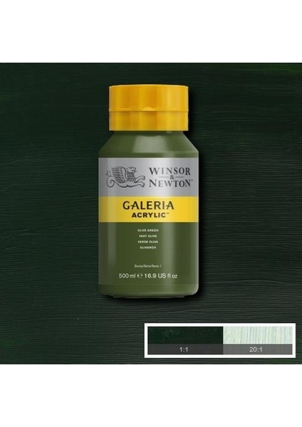 Galeria Akrilik Boya 500ML. 447 Olive Green