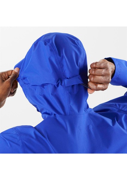 Outline Gore-Tex 2.5L Erkek Outdoor Montu - Mavi