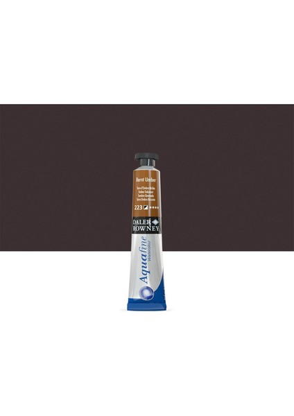Aquafine Tüp Suluboya 8ml N:223 Burnt Umber