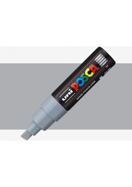 Posca Marker Kalem Pc-8k (8mm) Gri
