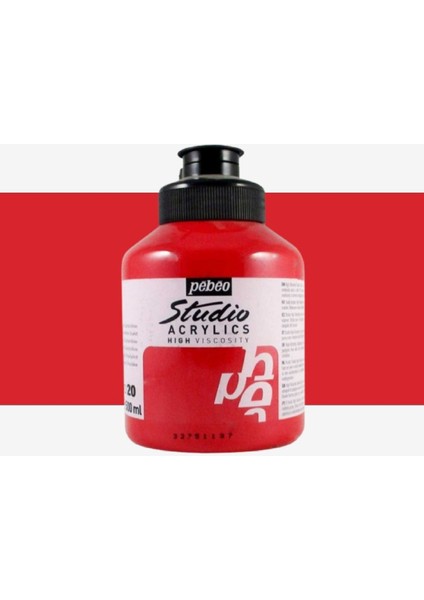 Akrilik Boya Studio 500ML Quinacridone Scarlet 20