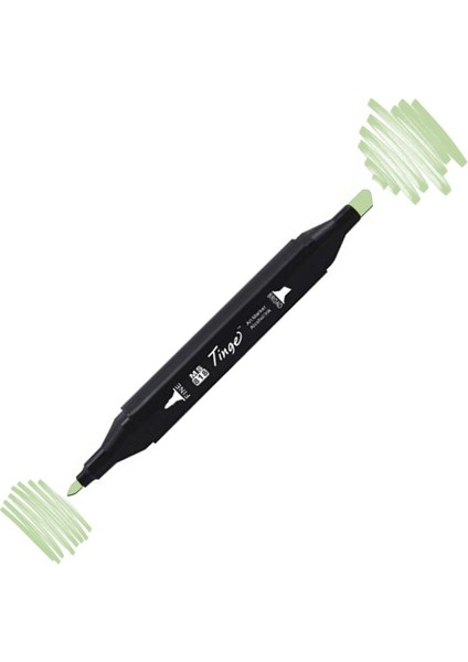 Twin Çift Uçlu Marker Kalemi GY175 Lime Green