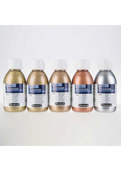 Akrilik Boya Bronzes 150ML 5'li Set
