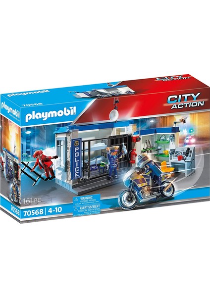 Playmobıl City Action 70568 Polis: 4-10 Yaş Arası Çocuklar Için Hapishaneden Kaçış