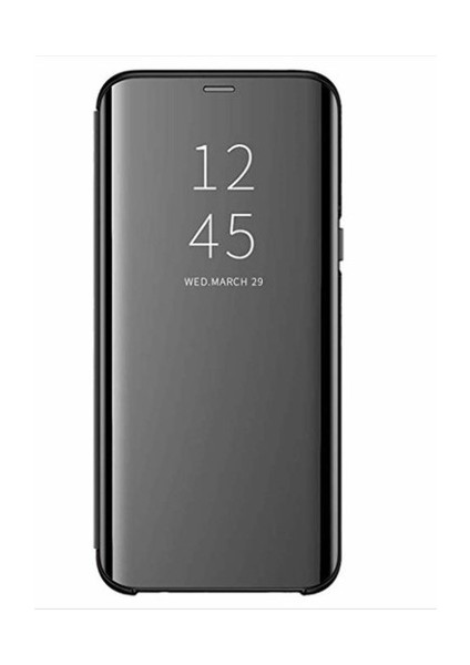 Samsung Galaxy S21 Aynalı Kapaklı Standlı Kılıf