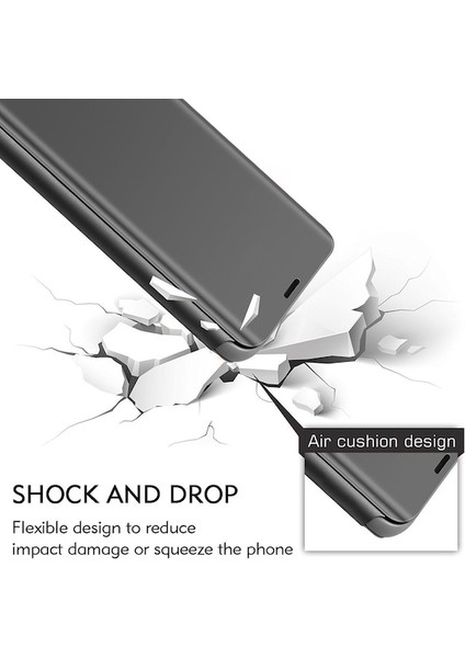 Samsung Galaxy S21 Aynalı Kapaklı Standlı Kılıf modelleri