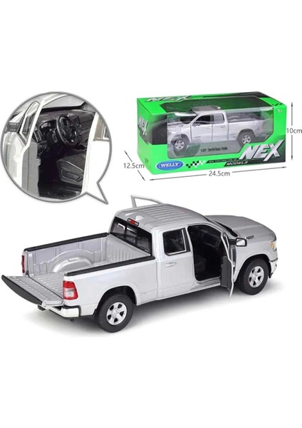 1:24 2019 Ram 1500 Gri Model Araba