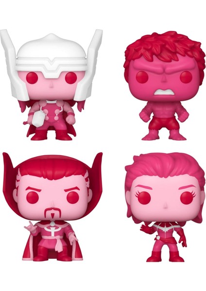 Funko Pocket Pop Figür - Marvel Valentine 4'lü Paket modelleri