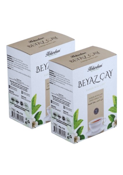 Beyaz Çay 45 x 2'li Süzen Poşet