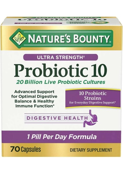 Ultra Strength Probiotic 70 Kapsül