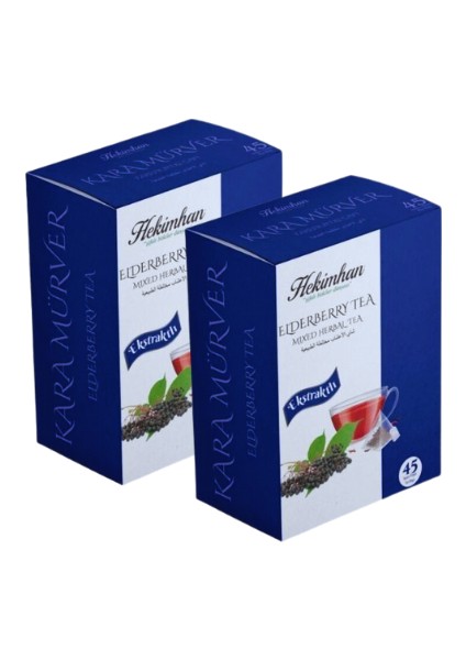 Karamürver Karışık Çayı 45 x 2'li Süzen Poşet