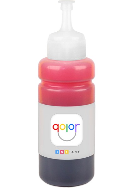 Qolor Epson 664 Için Kırmızı Yazıcı Mürekkebi - 100 ml