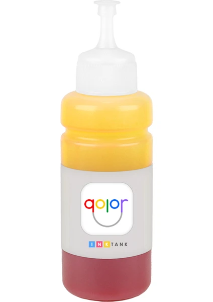 Qolor Epson 664 Için Sarı Yazıcı Mürekkebi - 100 ml