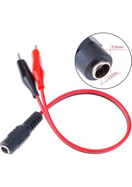 Dc Çevirici Adaptör 5.5x2.1 mm Dişi Krokodil Maşa 249032